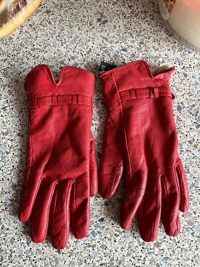 Перчатки кожаные 3 пары 7 размер