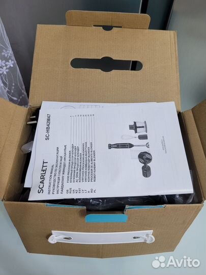 Блендер погружной новый