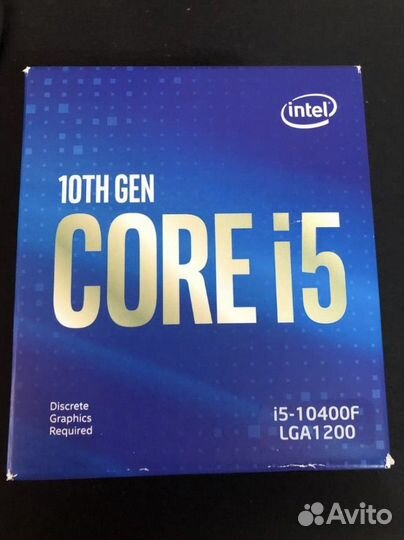 Intel Процессор Core i5-10400F BOX