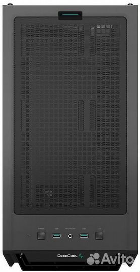 Корпус ATX DeepCool CG560, Midi-Tower, без бп, чер