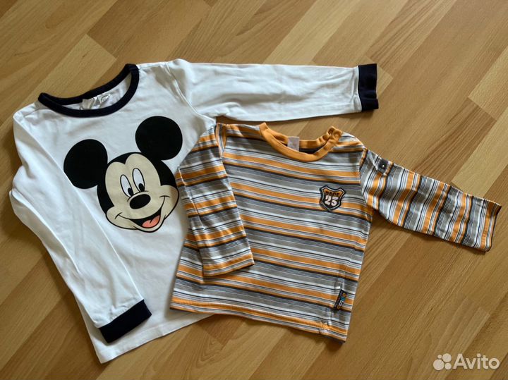 Вещи пакетом на ребенка от 89 до 116см