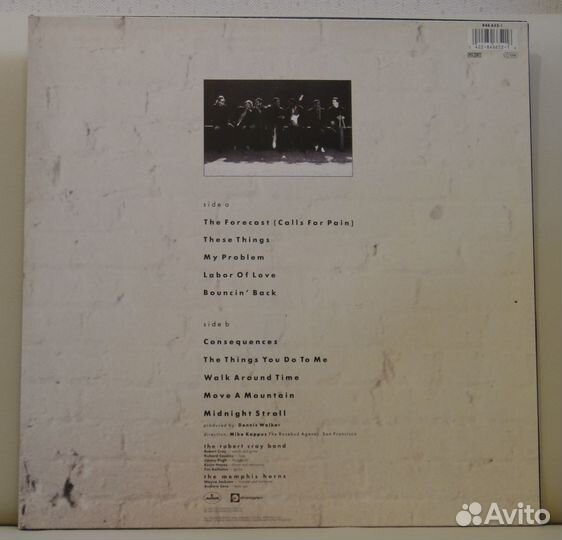 Robert Cray (LP) Midnight Stroll (1990,Holl) ex