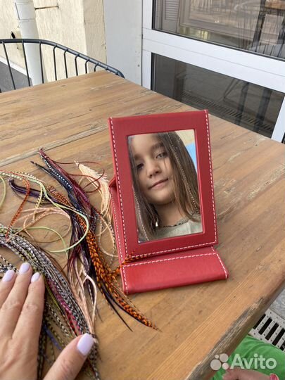 Перья в волосы. наращивание перьев