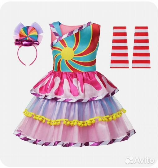 Новогодний костюм для девочки 104 - 116 