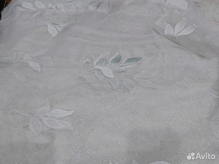 Шторы тюль бу с рисунком