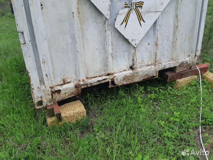 Контейнер бытовка металлический 2 т