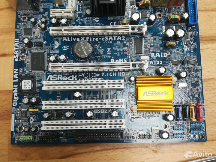 Мат плата AsRock + Проц AMD Athlon 64 X2 4200