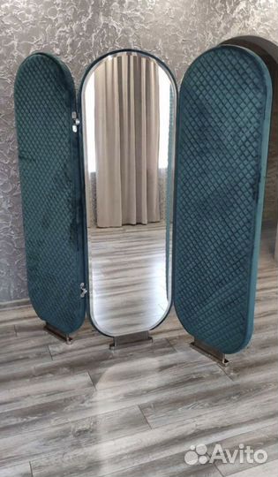 Зеркало в шоурум, примерочная, ширма