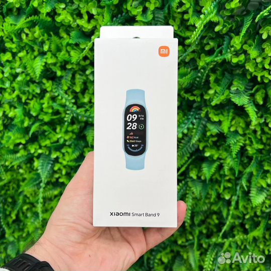 Фитнес браслет Xiaomi SMART Band 9 (Голубой)