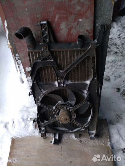 Радиатор охлаждения opel corsa