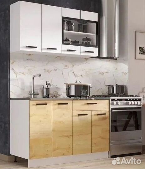 Кухонный гарнитур Брауни 1.20