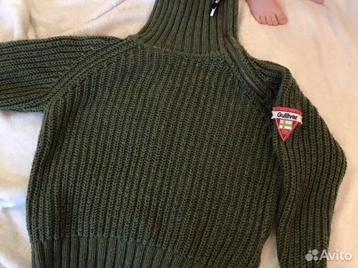 Кофта (свитер) gulliver, шерсть 2 штуки