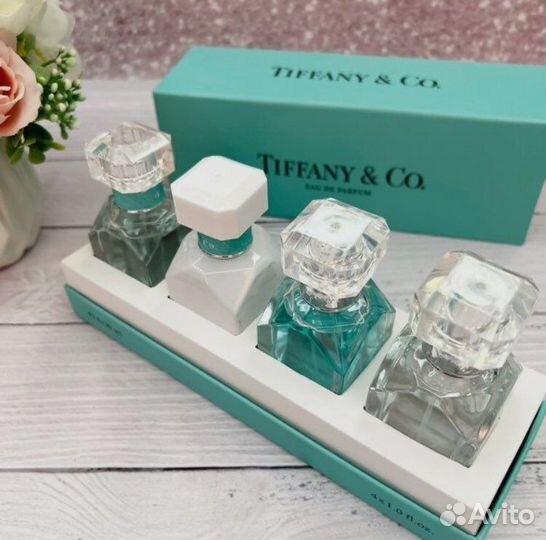 Духи 4 штуки Tiffany Co новые в слюде 120 ml