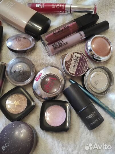 Набор косметики пакетом бу