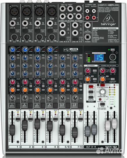 Микшерный пульт Behringer X1204USB