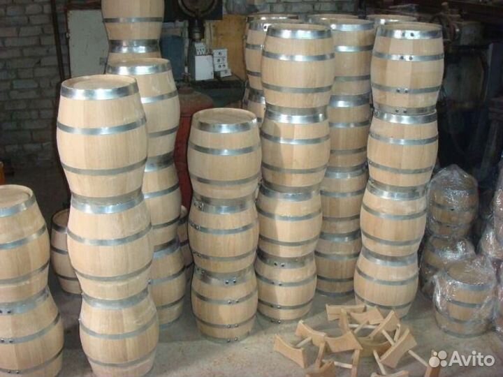 Дубовые бочки и кадки