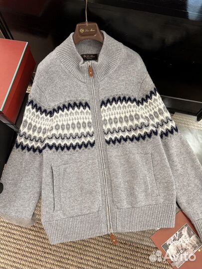 Кашемировый бомбер loro piana 2 цвета