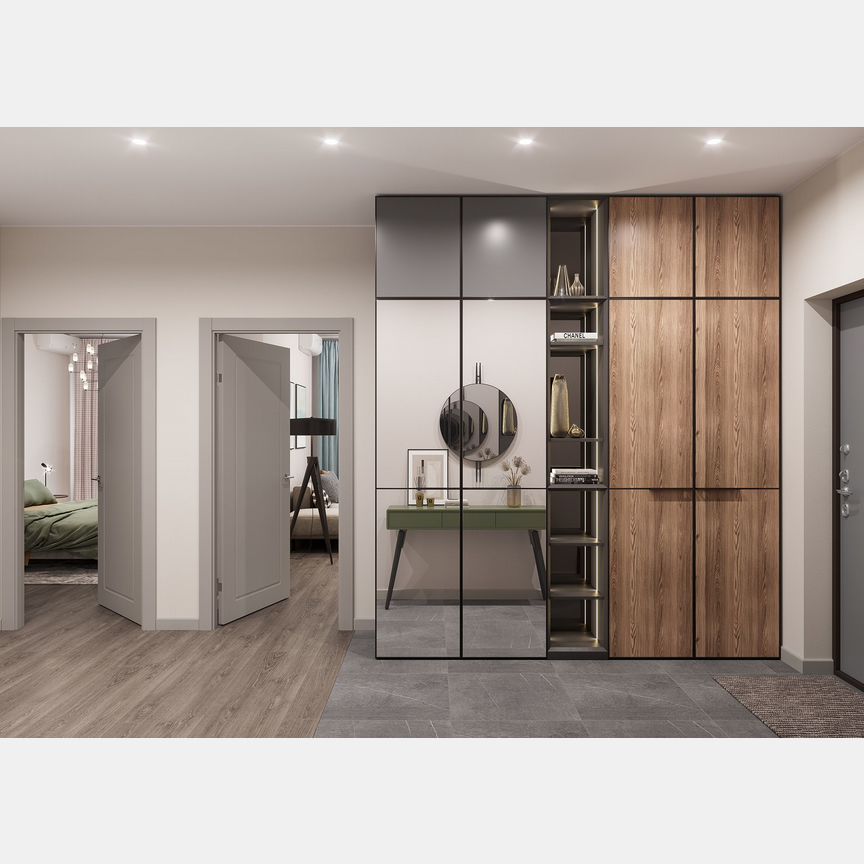 2-к. квартира, 59,1 м², 14/17 эт.