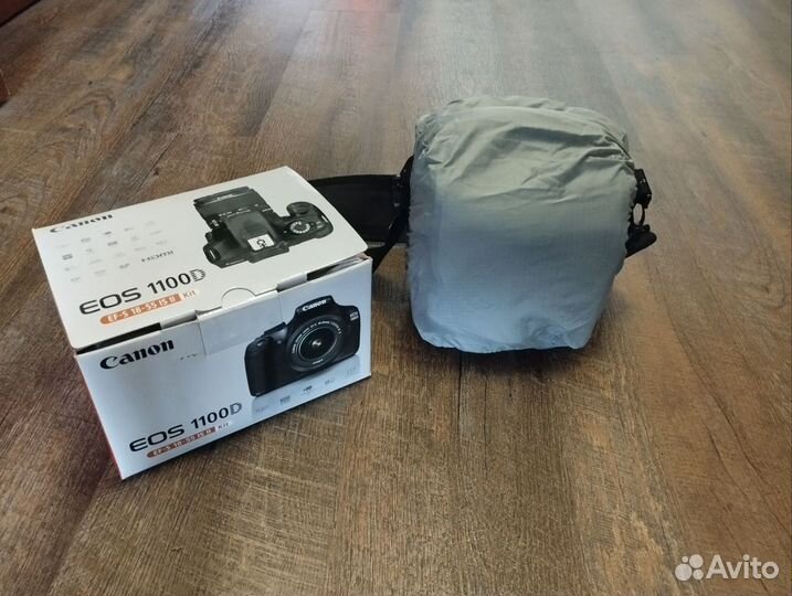 Зеркальный фотоаппарат canon eos 1100d Kit