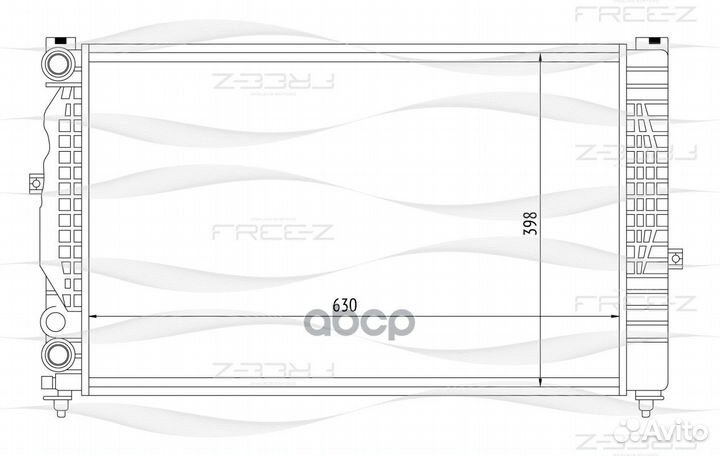 Радиатор KK0103 free-Z