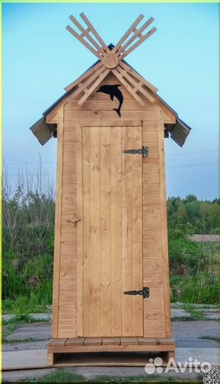 Уличный туалет с установкой SUN339