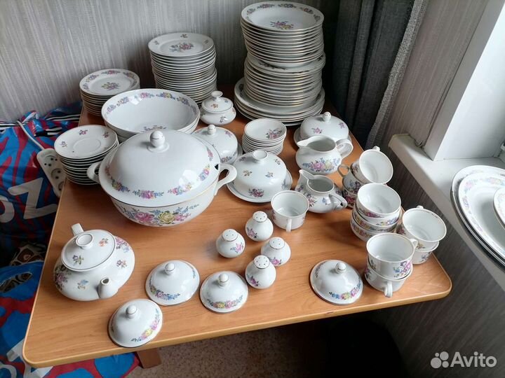 Сервиз чайный гдр 1971г