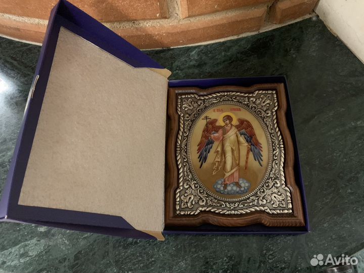 Икона православная в серебре 