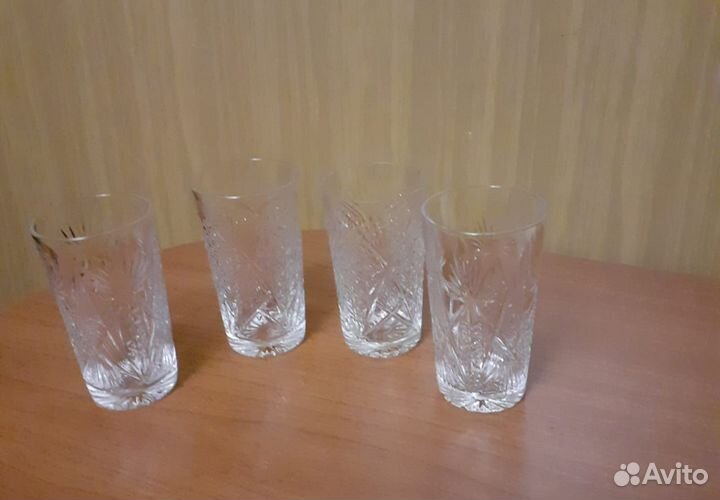 Хрустальные стаканы,хрустальные бокалы для пива