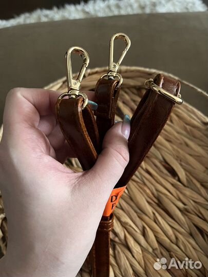 Новый коричневый ремень для сумки