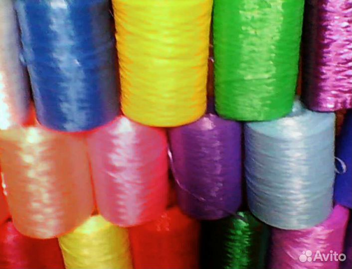 Пряжа для мочалок, полипропилен