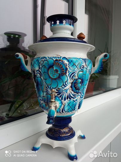 Самовар электрический Гжель