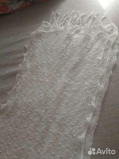 Женский шарф пуховый