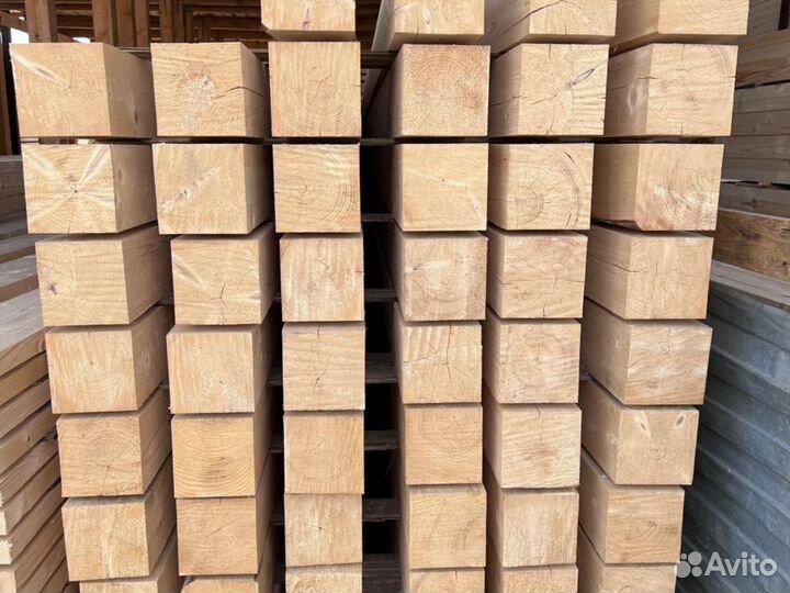 Брус обрезной 100/150/6000 мм