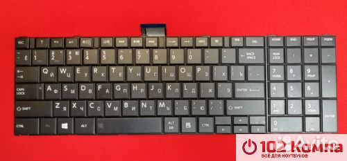 Клавиатура для ноутбука Toshiba Sattelitte C850, L