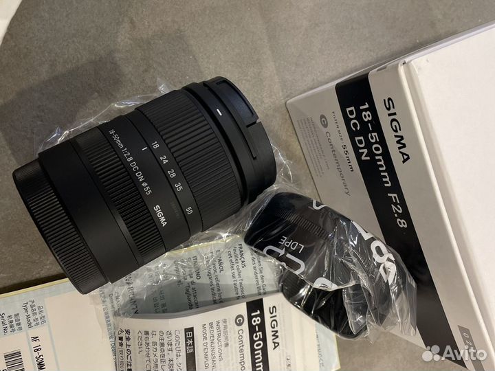 Sigma 18-50mm F2.8 DC DN Contemporary Новые