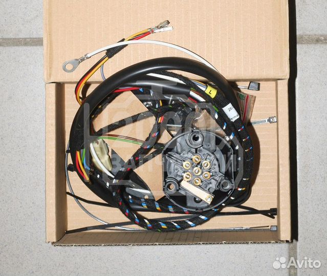 Проводка фаркопа тойота ярис