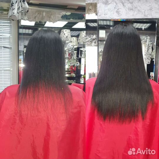 Королевское наращивание волос.Биоленты.Монолента