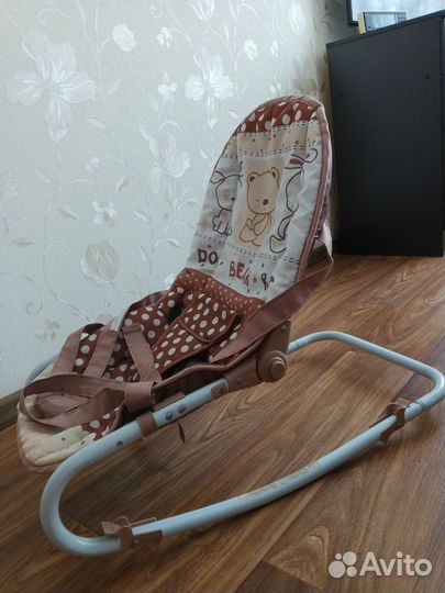 Шезлонг для новорожденных бу