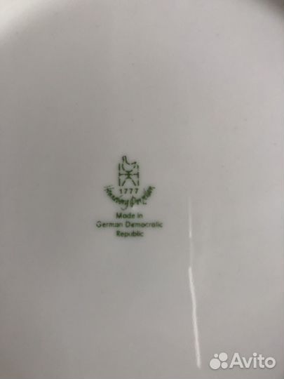 Столовый сервиз производства гдр