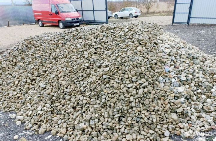 Щебень гравийный