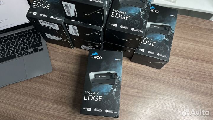 Новые Cardo Packtalk edge Single с коробкой