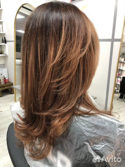 Сложное окрашивание стрижка в подарок