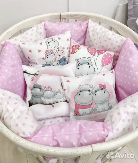 Бортики подушки