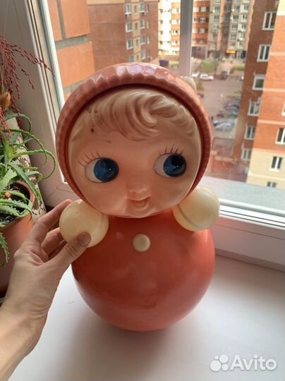 Игрушка неваляшка СССР