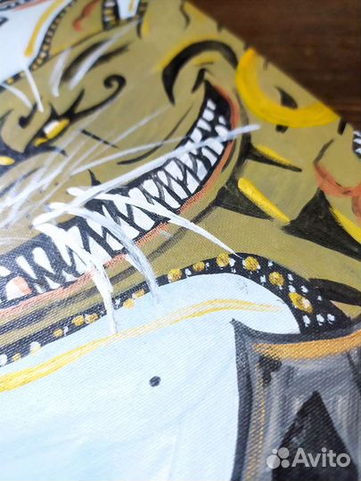 Картина холст акрил