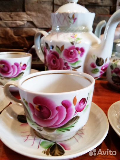 Чайный/кофейный сервиз 