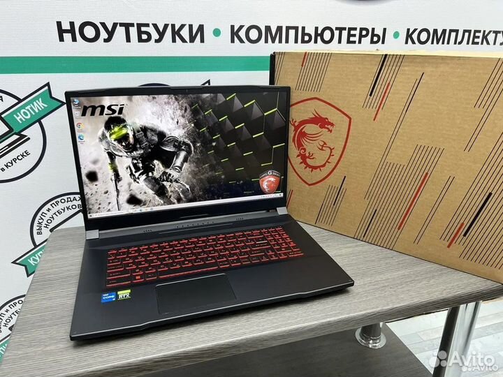 Большой 2022 MSi core i5-12450H 16Gb RTX3060 SSD