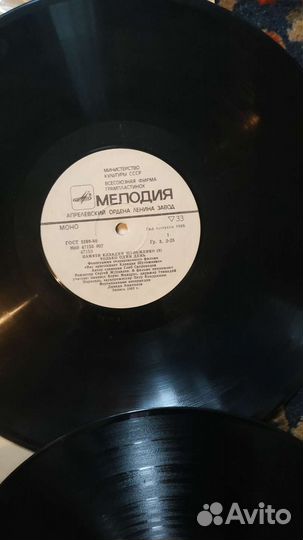 Виниловые пластинки СССР