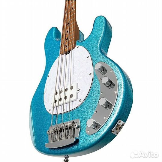 Бас-гитара Sterling StingRay Ray34 Blue Sparkle