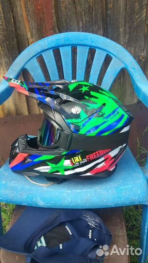 Шлем кроссовый детский